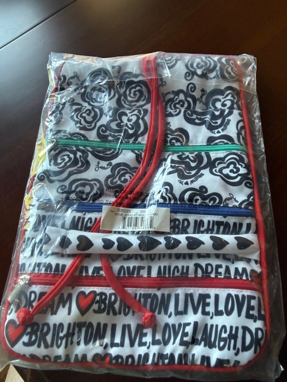 Brighton NWT Dove Jewelry Roll. Cute